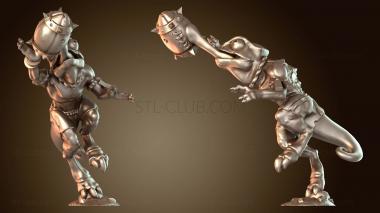 3D модель Lizarmen Skinks CAMOSKINK BALL (STL)