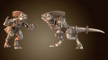 3D модель Изделия из лизарменов-скинов SKINK (STL)