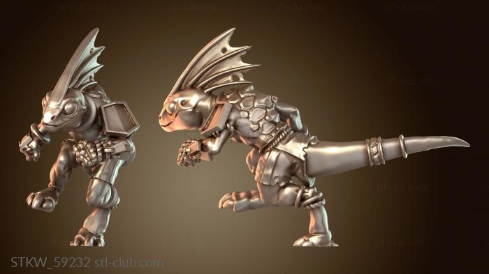 Lizarmen Skinks Craftables SKINK vigilant