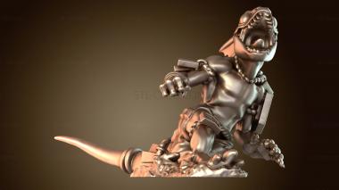 3D модель Ящеролюди Сцинки СЦИНК feral (STL)