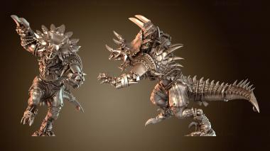 3D модель Lizarmen Stars Craftables saurus STARALT (STL)