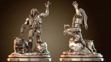 3D модель Лобо Дог (STL)