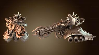 3D модель Тяжелые Разрушители Лохустов Вирусы Смерти (STL)