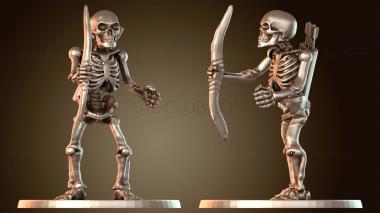3D модель Длинные луки Скелл Вбоу (STL)