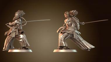 3D модель Лорд не Самурай Мужчина (STL)