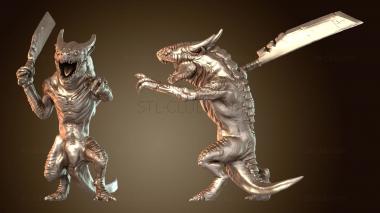 3D модель Лорд или меч кобольда заточен (STL)