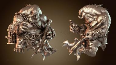 3D модель Лорд Циклоп сидит (STL)