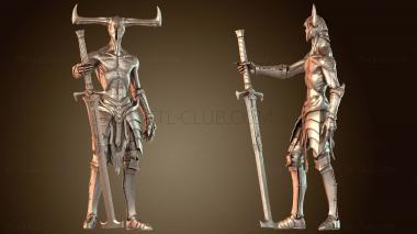 3D модель Лорд преторианец, стой голый (STL)