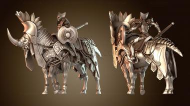 3D модель Повелитель раскаленных песков Египетская гора Топор (STL)