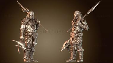 3D модель Потерянный и найденный орк-охотник (STL)