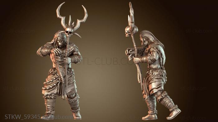 Military Потерянный и найденный орк-шаман