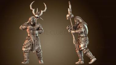 3D модель Потерянный и найденный орк-шаман (STL)