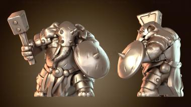 3D модель Локсодон Бронированный (STL)