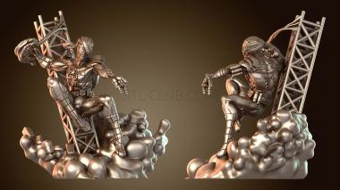 3D модель LPOMC Кибер-паук Киборг-человек (STL)