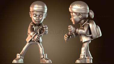 3D модель Лукас Очень странные дела (STL)