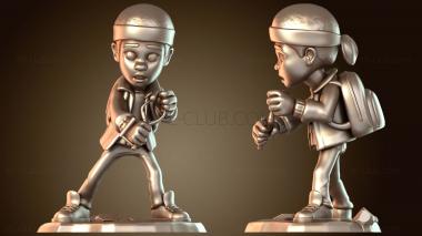 3D модель Лукас Очень странные дела бдительный (STL)