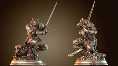 3D модель Люциан Вольф (STL)