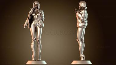 3D модель Люси Киберпанк NSFW челки (STL)