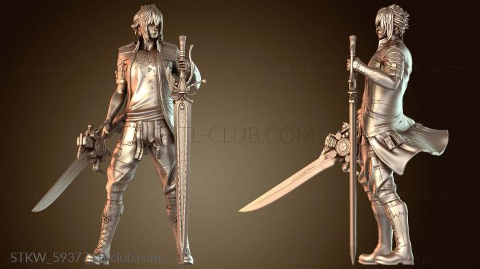 Military Луна Ноктис NSFW эфирный