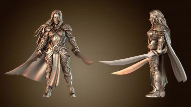 3D модель Лириэль Сильвермур Капитан (STL)