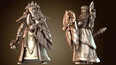 3D модель Булава темная сталь (STL)