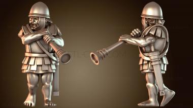 3D модель ЗНАМЯ МАКЕДОНСКОГО КОМАНДОВАНИЯ юстикар (STL)