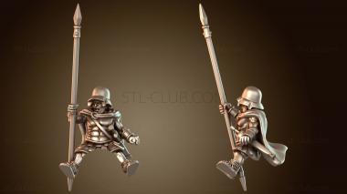 3D модель МАКЕДОНСКИЙ ГЕТАИР ВСАДНИК железноокованный (STL)