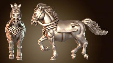 3D модель МАКЕДОНСКАЯ ГЕТАИРА ВСАДНИЦА, РОЖДЕННАЯ ГРОМОМ (STL)