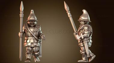 3D модель Элита МАКЕДОНСКОЙ ХИПАСПИСТЫ (STL)