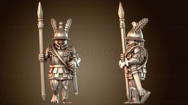 3D модель МАКЕДОНСКАЯ ХИПАСПИСТСКАЯ дисциплинированная (STL)