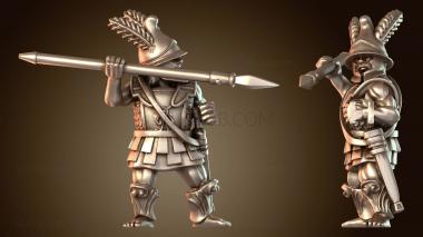 3D модель МАКЕДОНСКИЙ ХИПАСПИСТСКИЙ часовой (STL)