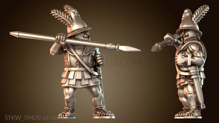 Military МАКЕДОНСКИЙ ХИПАСПИСТ молодой