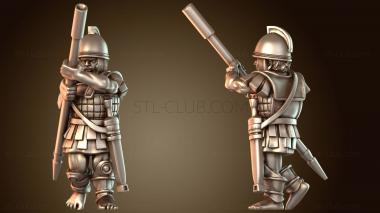 3D модель МАКЕДОНСКАЯ ФАЛАНГА выносливая (STL)