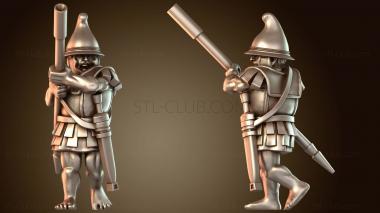 3D модель МАКЕДОНСКАЯ ФАЛАНГА несокрушимая (STL)