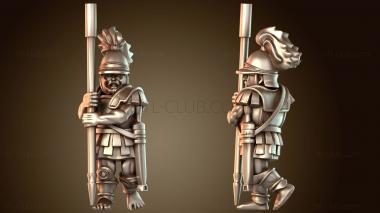 3D модель Элита МАКЕДОНСКОЙ ФАЛАНГИ (STL)