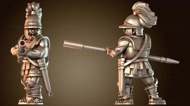 3D модель МАКЕДОНСКАЯ ФАЛАНГА могучая (STL)