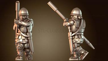 3D модель МАКЕДОНСКАЯ ФАЛАНГА рок-н-ролл (STL)