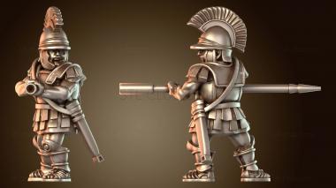 3D модель МАКЕДОНСКАЯ ФАЛАНГА бдительная (STL)