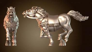 3D модель МАКЕДОНСКИЙ ПОДРОМОЙ ВСАДНИК быстр (STL)