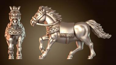 3D модель МАКЕДОНСКИЙ ПОДРОМОЙ ВСАДНИК смелый (STL)