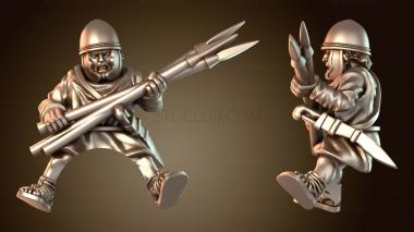 3D модель МАКЕДОНСКИЙ ПОДРОМОЙ ВСАДНИК ловкий (STL)