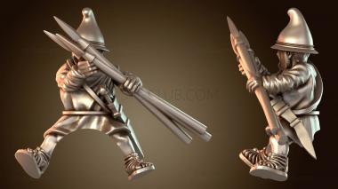 3D модель МАКЕДОНСКИЙ ПОДРОМОЙ ВСАДНИК быстрый (STL)