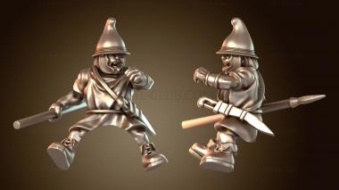 3D модель МАКЕДОНСКИЙ ПОДРОМОЙ ВСАДНИК-разведчик (STL)