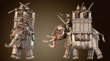 3D модель МАКЕДОНСКИЙ БОЕВОЙ СЛОН (STL)