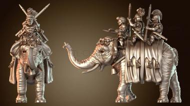 3D модель МАКЕДОНСКИЙ БОЕВОЙ СЛОН бронированный (STL)