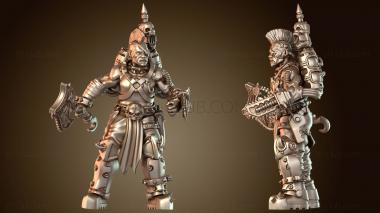 3D модель Командир Безумных Гиен (STL)