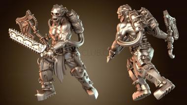 3D модель Безумные гиены прожорливы (STL)