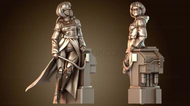 3D модель Мадам Смэшер и Киви Кибер Эдж Наемник (STL)