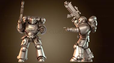 3D модель Волшебные феи, болтер, указывающий (STL)