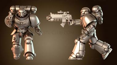3D модель Волшебные феи бегут, стреляя (STL)